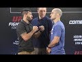 Raphael Assuncao vs. Marlon Moraes UFC Fortaleza Media Staredown - MMA Fighting