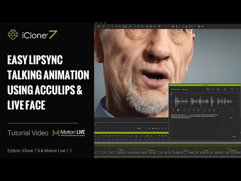 Master Class - Talking Animation Made Simple with AccuLips and iClone iPhone Mocap - by 3DTest