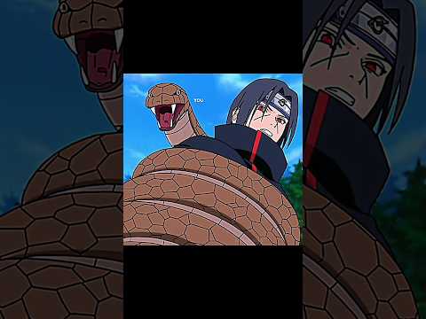 When Orochimaru Tried kill Itachi 💀🔥 #itachi #naruto #orochimaru #anime #itachivsorochimaru