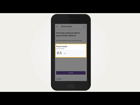 Omnipod® 5 Automated Insulin Delivery System Product Training - Pausing Insulin