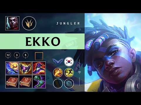 Ekko Jungle vs Evelynn - KR Diamond Patch 26.02