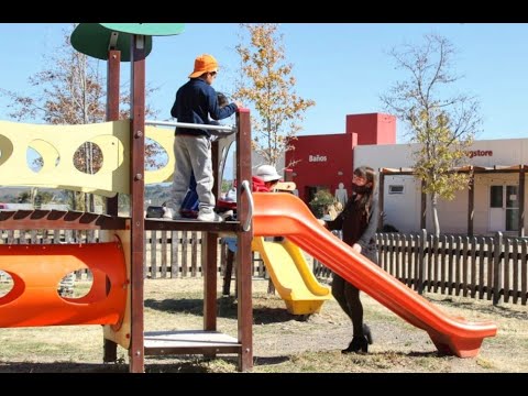 Jornada de recreación en el Parque Bicentenario para chicos de dispositivos de protección