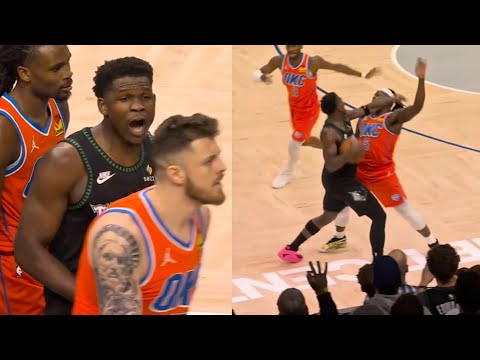 Anthony Edwards Was SO SICK Of Lu Dort & OKC He Cooked Them 💀