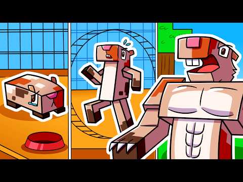 I Survived 100 DAYS as a GUINEA PIG in HARDCORE Minecraft!