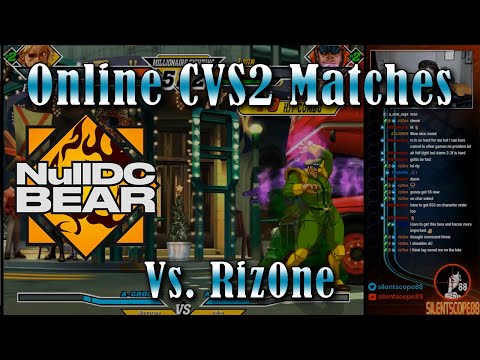 Online CVS2【カプエス2】BEAR Matches Versus Riz0ne (Jul 01, 2021)
