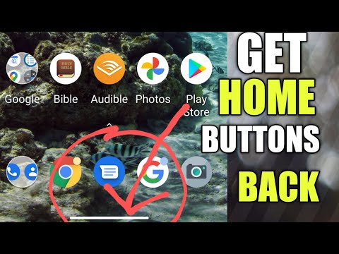 Moto G7 Plus Android | Get 3 Button Menu Back