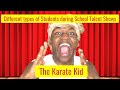 Different Types Of Students During School Talent Shows
