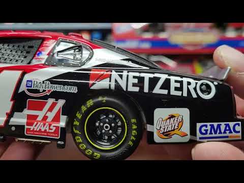 Nascar Diecast review video of Team Calibers 2002 Jack Sprague net zero Bush series car