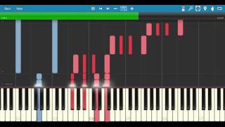 Kate - Ben Folds Five - Synthesia Piano Tutorial