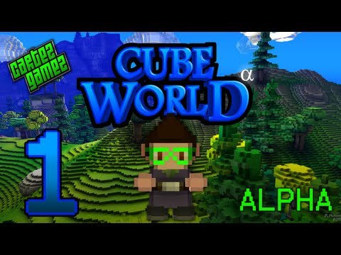 Cube World (Alpha) Playthrough - Part 1 - NEW WORLD