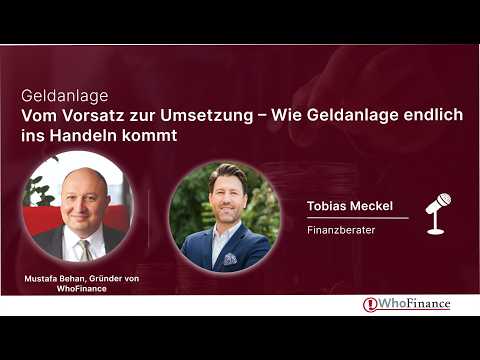 Vom Vorsatz zur Geldanlage: So gelingt der Schritt ins Handeln | Tobias Meckel