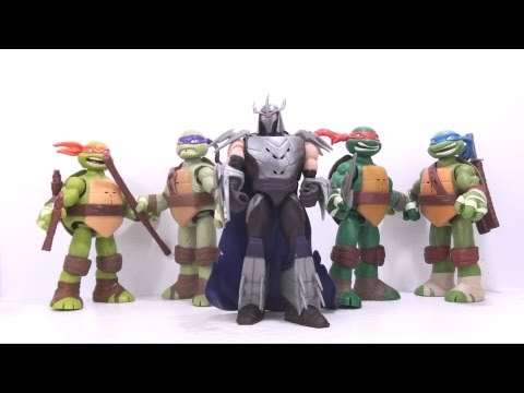 Video Review of the 2012 TMNT: Power Sound FX figure series