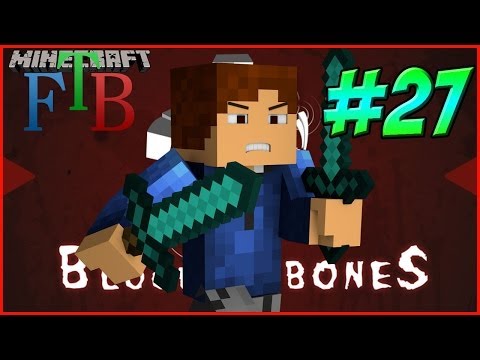 Minecraft Blood and Bones| FTB | Ep 27 - Stone Crusher!
