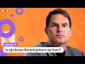Nieuwe bondscoach Frank de Boer beantwoordt vragen van kinderen