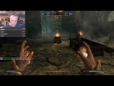 Legendary Skyrim + Survival Mode Part 13-Epic Draugr Fight