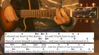 21.1 One Of Us Cannot Be Wrong • Leonard Cohen • Cover, Chords, Lyrics, Tutorial