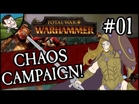 SIGVALD THE MAGNIFICENT! Total War: WARHAMMER Gameplay - Warriors of Chaos Campaign #1