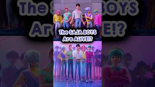 The Saja Boys are ALIVE? 🤔😱 #kpopdemonhunters #kpop #shorts