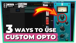 Video thumbnail for 3 Ways to use CUSTOM OPTO (Slate Digital Review) by Mastering․com