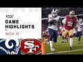 Rams vs. 49ers Week 16 Highlights | NFL 2019 Rams vs. 49ers Week 16 Highlights | NFL 2019
