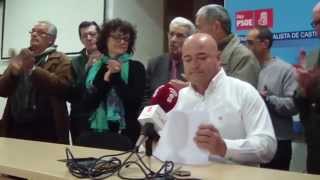 preview picture of video 'Javier Garrido deja de ser Secretario General del Psoe de Béjar'