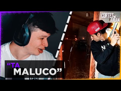 ARUAN REAGE A PASSAMOS UMA NOITE NO SITIO ASSOMBRADO (RENATO GARCIA) - Cortes do Aruan