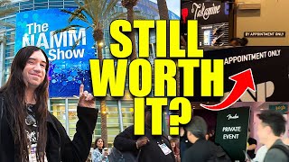 ROAD TO NAMM 2025 - RECAP VLOG. What it is like to go to NAMM as a SMALL YouTuber - Is it WORTH it?