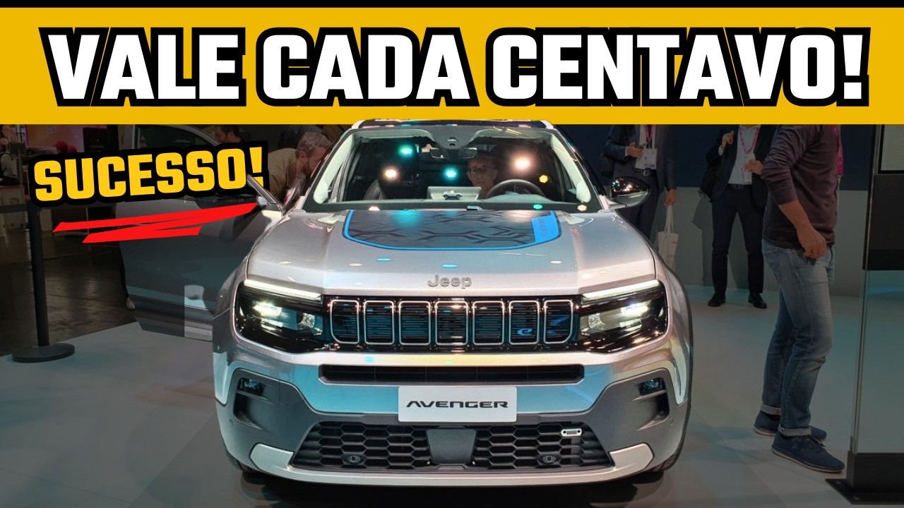 🔥 JEEP CONFIRMOU AVENGER EM 2026 !! QUAL A DATA? MOTORIZAÇÃO? VAI VENDER MTO!