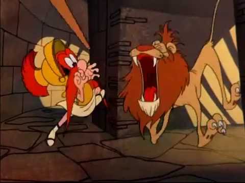 Yosemite Sam and Lions