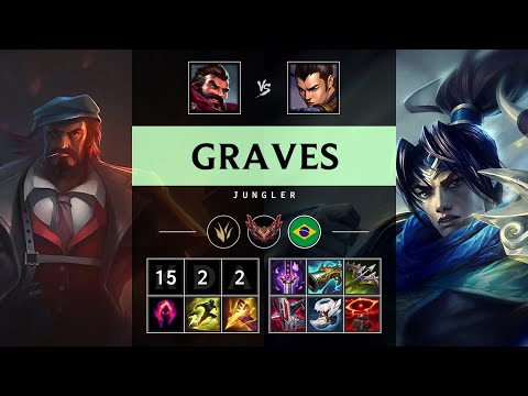 Graves Jungle vs Xin Zhao - BR Grandmaster Patch 25.06