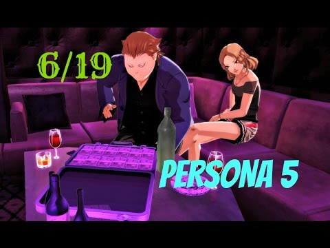 Persona 5 / 100% English Guide Part 60 : 6/19 - Cash Withdrawal !