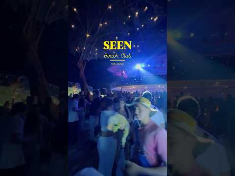 Chillin' at SEEN Beach Club, Koh Samui 🌊🍹 | Ultimate Beach Vibes #trending #beachclub #thailand