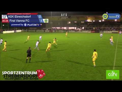 07.10.16 ASK Ebreichsdorf - First Vienna FC - Highlight  (1. Halbzeit / 36:35) am 07.10.2016 20:11