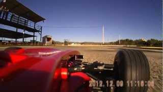 preview picture of video 'F1 RC 3Racing Sakura FGX onboard video (HD Wing camera)'