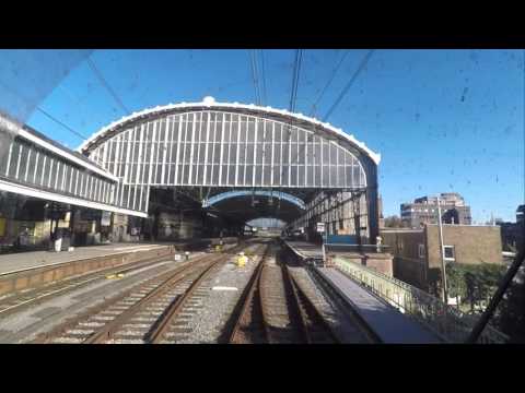 A train driver's view: Zandvoort - Amsterdam CS, DDZ, 30-Sep-2015.