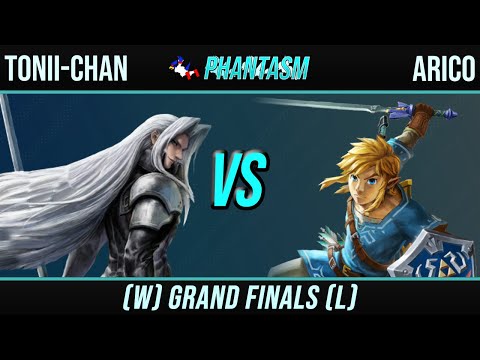 Tonii-chan (Sephiroth, Roy) vs EGL | arico (Link, Dark Pit, Mii Brawler) - Phantasm 68 Grand Finals