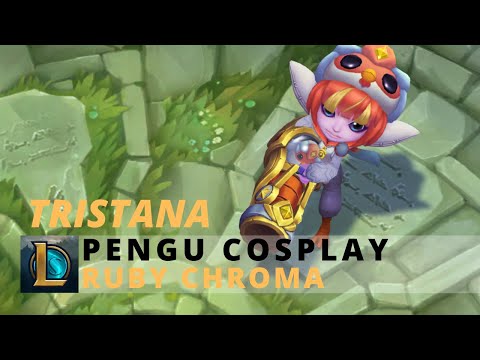 Pengu Cosplay Tristana Citrine Chroma - League Of Legends