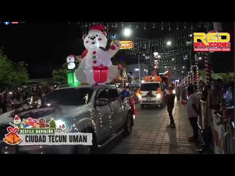 Desfile navideño en Ayutla San Marcos 2025