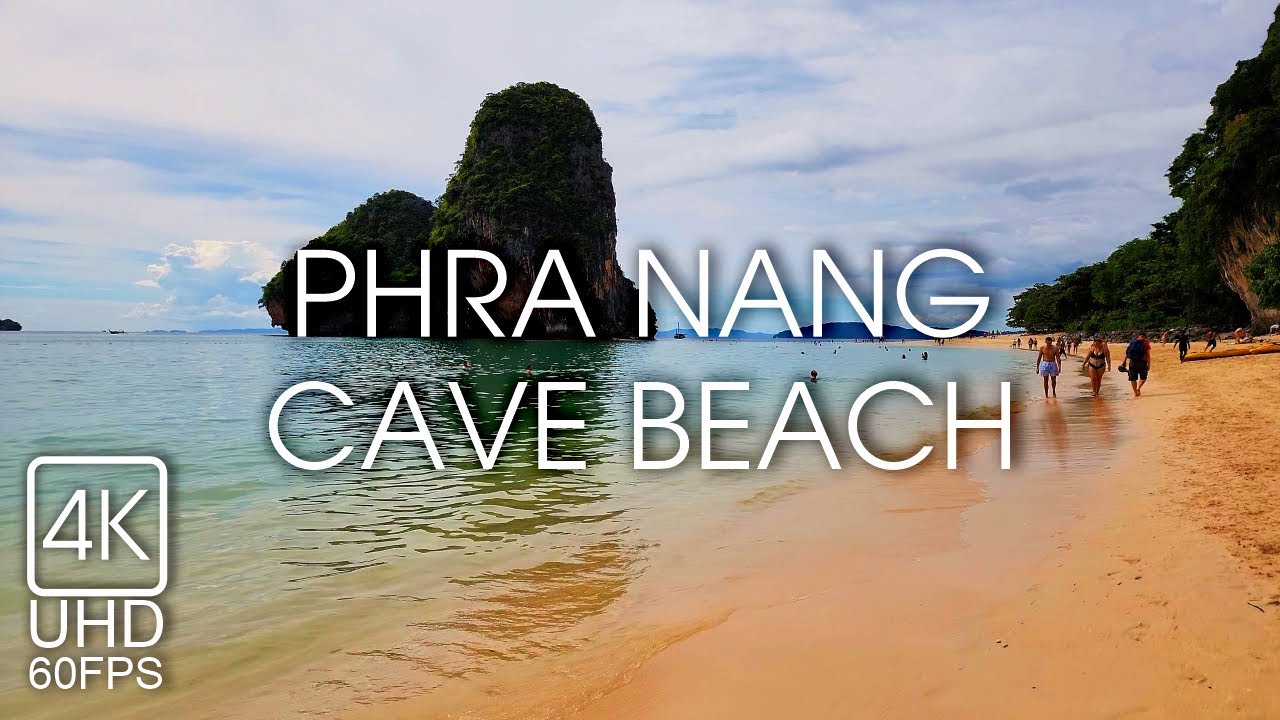 Embark on a captivating walking tour of Phra Nang Cave Beach.
