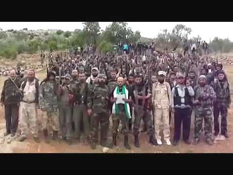 إعلان تشكيل كتيبة درع الجبل بقيادة الرقيب المنشق عدنان يحيى حاج يحيى في جبل الزاوية في ريف إدلب