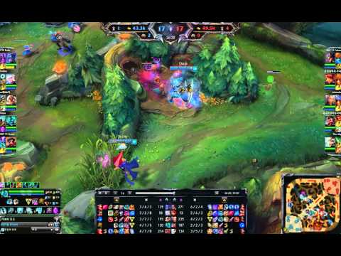 20. [도파]Dopa Jungle Hecarim vs Faker Twistfate Full Video 8/3/11 2015/07/08 KO LOL