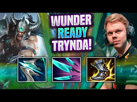 WUNDER IS READY TO PLAY TRYNDAMERE! - FNC Wunder Plays Tryndamere Top vs Riven! | Season 2022