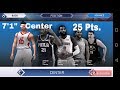 NBA 2K19 ANDROID  - MY CAREER MODE EPISODE 1 - 7'1'' Best Center Player 25 Pts. 4th Quarter comeback