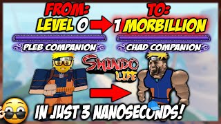 TOP 3 FASTEST WAYS TO LEVEL UP COMPANIONS IN SHINDO LIFE!