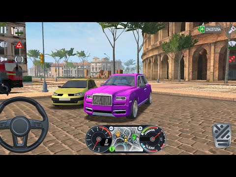 Taxis sim 🚕🚖 simulator car UBER Driving car Evolution Rolls-Royce Ghost rider faster car #taxidriver