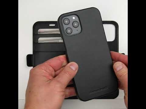 Dėklas DBRAMANTE1928 GRENEN - IPHONE 12 6.1? - DARK OLIVE Žalias video