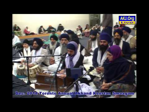 019 Toronto Dec. 2014 Smaagam - Tuesday Evening Keertan - B. Harkiran Kaur Jee