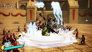 Jinbe Complete Moveset - ONE PIECE Pirate Warriors 4