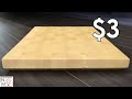 Make SUPER CHEAP Wood Cutting Boards Shockingly Good