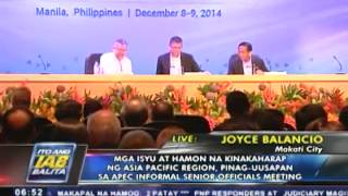Mga isyu at hamon na kinakaharap ng Asia Pacific region, pinag-uusapan sa APEC informal meeting